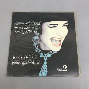 LPレコード スウィング・アウト・シスター SWING OUT SISTER BREAKOUT VOL.2 MR-047 12インチ 輸入盤 2404LT075