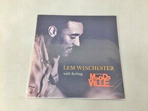 LPレコード WITH FEELING/LEM WINCHESTER MOODSVILLE MV 11 MVLP Vol.11 2402LBR007