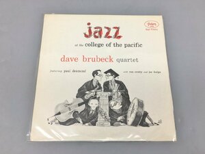 LPレコード Dave Brubeck Jazz at the College of the Pacific Fantasy 3223 2404LO047