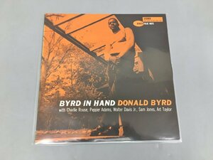 LPレコード 東芝 Byrd In Hand Donald Byrd Blue Note 84019 帯付き 美品 2404LO041