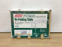 コールマン Coleman 三つ折りテーブル トライフォールディングテーブル 170-5651 折りたたみ 廃盤品 キャンプ アウトドア 2403LT237_画像7