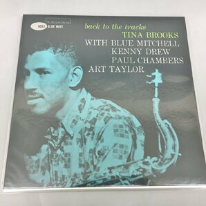 LPレコード Back To The Tracks Tina Brooks Blue Note BLP 4052 帯 ライナー付き 重量盤 美品 2404LO094の画像1