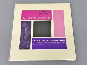 LPレコード Stanley Turrentine Up At Minton's BLUE NOTE 84070 帯付き 美品 2404LO081