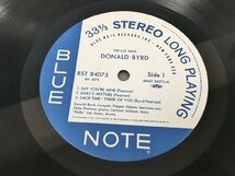 LPレコード The Cat Walk Donald Byrd BLUE NOTE 84075 東芝 帯付き 美品 2404LO084_画像4