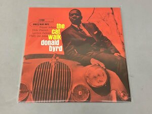 LPレコード The Cat Walk Donald Byrd BLUE NOTE 84075 東芝 帯付き 美品 2404LO084