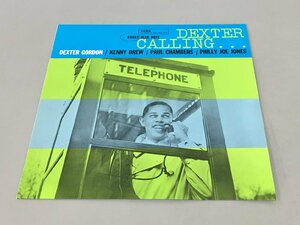 LPレコード DEXTER CALLING Dexter Gordon BLUE NOTE ST-84083 ライナー付き 美品 2404LO164