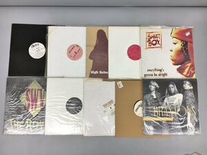 LPレコード 10枚まとめセット SWV/shiro/MOKENSTEF/the Braids/Pink!/SWEET BOX/THE BRAXTONS他 ジャンク 2404LT127