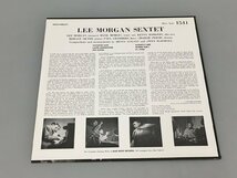 LPレコード Lee Morgan Sextet BLUE NOTE BLP1541 2404LO243_画像2