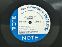 LPレコード Lee Morgan Sextet BLUE NOTE BLP1541 2404LO243_画像4