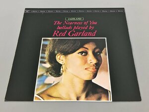 LPレコード RED GARLAND THE NEARNESS OF YOU JAZZLAND 962 2404LO280