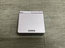 ☆ GBA ☆ ゲームボーイアドバンスSP パールピンク 動作品 本体 のみ Nintendo GAMEBOY ADVANCE SP 任天堂 4100_画像1