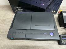 ☆ PCE ☆ PC engine DUO ジャンク 未チェック 本体 コントローラー アダプター ケーブル 箱 付属 内箱 欠品 PCエンジン CD-ROM_画像2