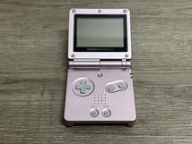 ☆ GBA ☆ ゲームボーイアドバンスSP パールピンク 動作品 本体 のみ Nintendo GAMEBOY ADVANCE SP ニンテンドー ニンテンドウ 3075_画像4