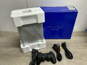 ☆ PS2 ☆ プレイステーション2 SCPH-15000 動作品 本体 コントローラー 箱 付属 Playstation2 デュアルショック2 SONY 4643