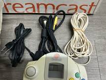 ☆ DC ☆ ドリームキャスト HKT-3000 動作品 本体 コントローラー ケーブル 箱 付属 Dream Cast SEGA セガ DCコントローラー 2492_画像8