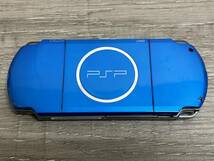 ☆ PSP ☆ プレイステーションポータブル PSP-3000 バイブラントブルー 動作品 本体 のみ Playstation Portable バッテリー欠品 5824_画像4