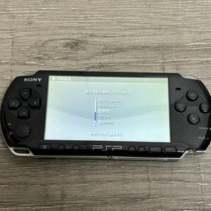 ☆ PSP ☆ プレイステーションポータブル PSP-3000 ピアノブラック 動作品 本体 のみ Playstation Portable SONY バッテリー欠品 3338の画像1