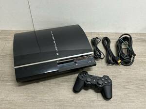 ☆ PS3 ☆ プレイステーション3 CECHA00 60GB 動作品 本体 コントローラー ケーブル 付属 Playstation3 SONY デュアルショック3 1349