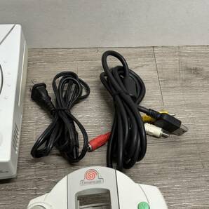 ☆ DC ☆ ドリームキャスト HKT-3000 動作品 本体 コントローラー ケーブル 付属 Dream Cast セガ SEGA DCコントローラー 8680の画像5