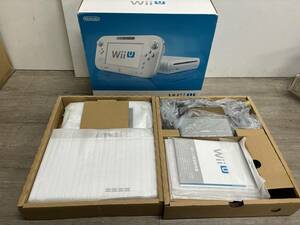 * WiiU * Basic комплект 8GB белый рабочий товар корпус игра накладка оригинальный адаптор коробка с прилагаемой инструкцией Nintendo Wii U nintendo 8160