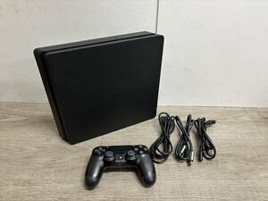 ☆ PS4 ☆ プレイステーション4 CUH-2100 500GB ジェットブラック 動作品 本体 コントローラー Playstation4 プレステ4 8172