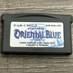 ☆ GBA ☆ オリエンタルブルー 青の天外 動作品 タイトル表示OK ゲームボーイアドバンス ソフト Nintendo 任天堂の画像1
