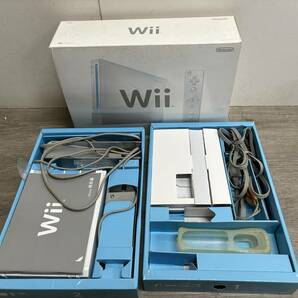 ☆ Wii ☆ Nintendo Wii 本体 まとめ売り 7台 未チェック ジャンク Wiiリモコン センサーバー ヌンチャク シロ バランスボード 任天堂の画像7