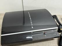 ☆ PS3 ☆ プレイステーション3 CECHL00 クリアブラック 動作品 本体 コントローラー 付属 Playstation3 SONY デュアルショック3 9064_画像2