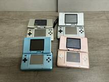 ☆ DS　☆ ニンテンドーds 本体 16台 まとめ売り ジャンク Nintendo DS GBA ニンテンドー 任天堂 シルバー ターコイズ ピンク_画像3