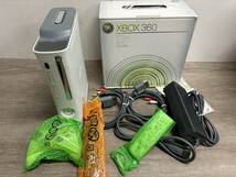 ☆ XBOX360 ☆ Microsoft XBOX 360 4台 まとめ売り 未チェック ジャンク 本体 コントローラー 箱 説明書 付属 一部欠品有 ②_画像5