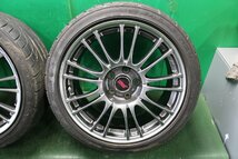 スバル インプレッサSTI 純正 BBSアルミホイール 18X8.5J 245/40R18 2本セット GVB 35520 2X697_画像2