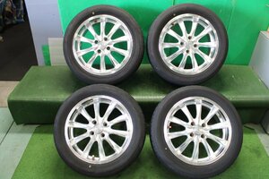 ウェッズ レオニス 16X6J 195/55R16 4本セット WEDS LEONIS 社外 キューブ 35728 4X724