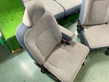 弐 ムーブキャンバス 5BA-LA850S 純正 ヒーター付き シートセット 運転席 助手席 リアシート ストライプスG 35429 P021_画像2