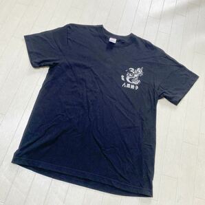 3922☆ United Athle ユナイテットアレス 人間椅子 バンドTシャツ 半袖Tシャツ メンズ L ブラック イラストの画像2