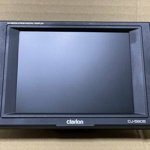 バックモニター★CJ-5605A★clarion★クラリオン★24V-12V★作動確認済★バックカメラ用★即決★12357の画像2