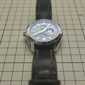 ★1円出品★オリエントスター（Orient Star）×ソメスサドル セミスケルトン WZ0121DK 機械式腕時計 自動巻きの画像5