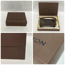 ♪LOUIS VUITTON ルイヴィトン N51996 ダミエ イロヴォPM ショルダー ハンドバッグ ブラウン系 ゴールド金具 レディース 保存袋 保存箱付♪_画像10