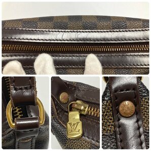 ♪LOUIS VUITTON ルイヴィトン N51996 ダミエ イロヴォPM ショルダー ハンドバッグ ブラウン系 ゴールド金具 レディース 保存袋 保存箱付♪の画像8