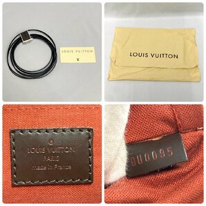 ♪LOUIS VUITTON ルイヴィトン N51996 ダミエ イロヴォPM ショルダー ハンドバッグ ブラウン系 ゴールド金具 レディース 保存袋 保存箱付♪の画像9