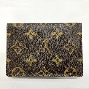 ※※【美品】LOUIS VUITTON ルイ ヴィトン モノグラム ポルト2 カルト ヴェルティカル カードケース パスケース M60533 PVC レザー※※