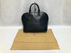 ♪LOUIS VUITTON ルイヴィトン M40302 エピ アルマPM ノワール ハンドバッグ レザー ブラック系 黒 ゴールド金具 レディース 保存袋付き♪