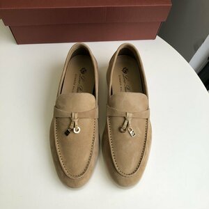 イタリア　ロロピアーナ Loro Piana パンプス 　羊革×レザー　レディーズ　シューズ　カジュアル　きつめ 35-41　サイズ選択可能　0455