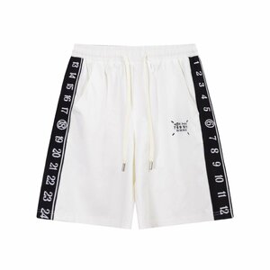 送料無料　Maison Margiela マルタンマルジェラ　メンズ　短パン　ショートパンツ　ウエストゴム　M-4XL　サイズ選択可能　MM6　3523