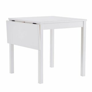 【ホワイト】　テーブル 伸長式ダイニングテーブル 在宅ワーク 勉強机 作業台 食卓 リビングテーブル