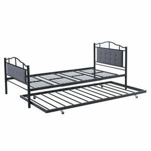  черный родители . bed двухъярусная кровать труба bed одиночная кровать ti bed место хранения Северная Европа способ модный ребенок часть магазин steel выдерживающий . новый продукт 