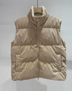 Brunello Cucinelli　ブルネロクチネリ　レディース　ダウンベスト　ベスト　ハイネック　S-XL　サイズ選択可能 新品　1999