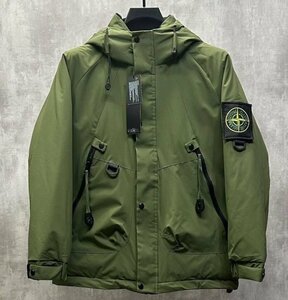 STONE ISLAND　メンズ　防寒コート　マウンテンジャケット　フード付き　撥水加工　M-3XL　サイズ選択可能　3144