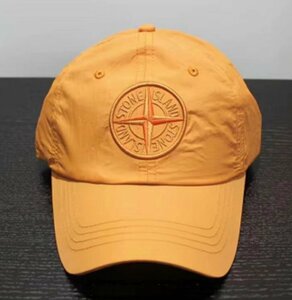 新品未使用　STONE ISLAND キャップ　帽子　ハット　メンズ　刺繍ロゴ　速乾　通気性良い　男女兼用　onesize　zd72