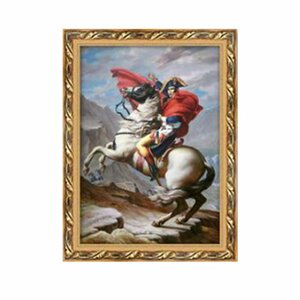 Art hand Auction 油彩 人物画 玄関飾り 装飾画 廊下壁画 騎馬の男の子 応接間掛画, 美術品, 絵画, その他