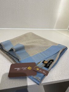 新品　Loro Piana イタリア　ロロピアーナ　マフラー　ストール　 やわらかい カシミア100％　タグと箱付き　784